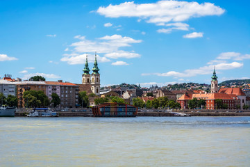 Obraz premium Riverside of the Danube.