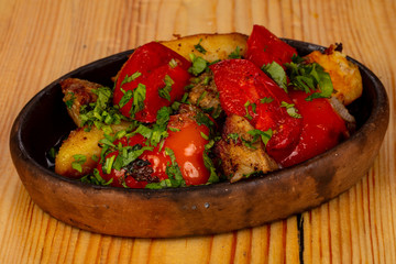 Georgian cuisine - ojaxuri