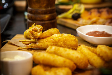 fried sea food