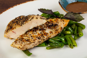 Roasted chicken breast