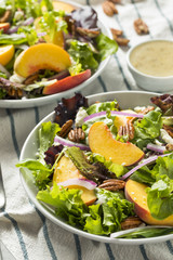 Healthy Homemade Peach Salad