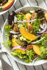 Healthy Homemade Peach Salad