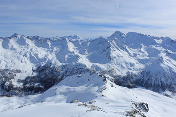 Obraz premium montagne en hiver