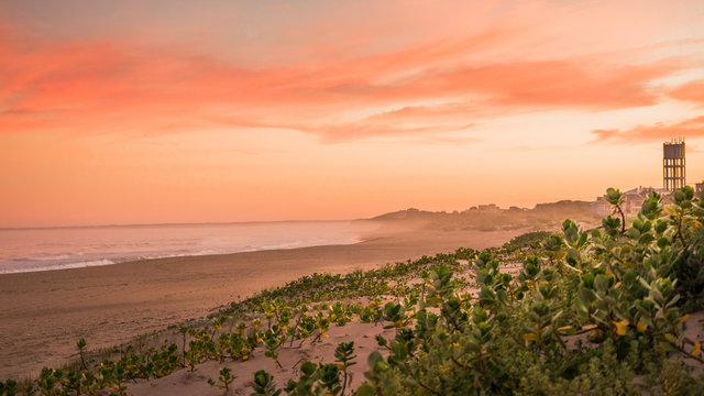 sunset at Saint-Francis Bay, beach, South Africa