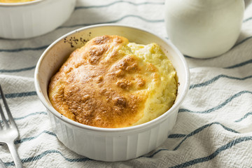 Homemade Egg and Cheese Souffle