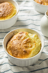 Homemade Egg and Cheese Souffle