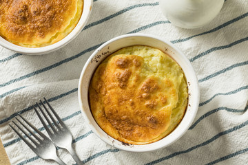 Homemade Egg and Cheese Souffle