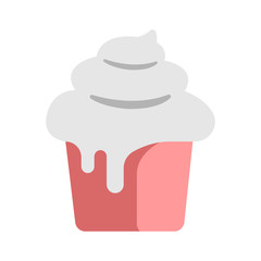 Cupcake Flat illustration