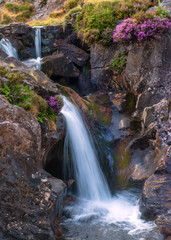 Wasserfall in Snowdonia Nationalpark