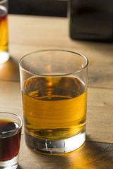 Boozy Bomb Shots with LIquor and Energy Drink