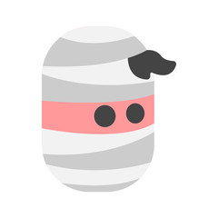 Mummy Flat illustration