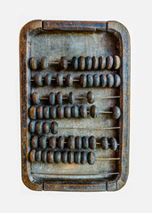 Ancient abacus calculation device
