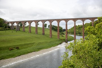 Fototapeta premium Brücke bei Melrose