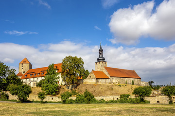 Fototapeta na wymiar Querfurt, Burg, Sachsen-Anhalt