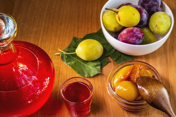 Plum tincture alcohol