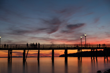 Sunset at the Pier