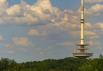 Obraz premium The radio tower in Stuttgart