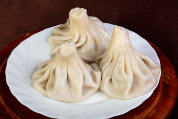 Georgian traditional Khinkali