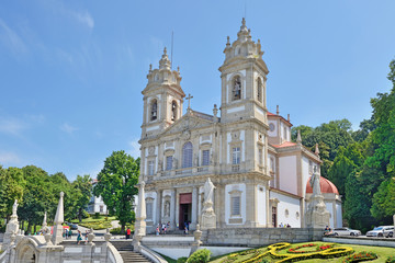Fototapeta na wymiar Bom Jesus do Monte – Braga, Portugal