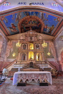 Immaculate Conception of the Virgin Mary Parish Church. Baclayon-Bohol island-Philippines-0577