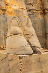 Islamic Republic of Iran, Shiraz.  Persepolis, Parsa. The ceremonial capital of the Achaemenid...