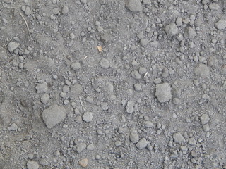 Dry soil with lumps, texture, background