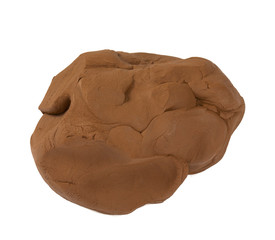 red clay is ready for pottery making