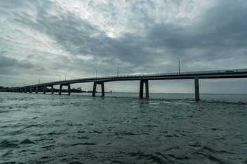 Fototapeta na wymiar Phiilip Island Bridge