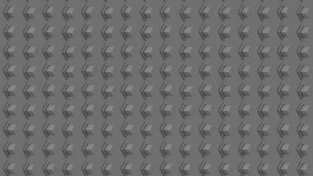 Abstract isometric background gray cubes buttons vertical waves motion