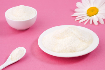 Collagen protein powder - Hydrolyzed. Strengthening and improving the health of cartilage and...