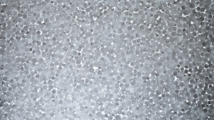 Plastic foam sheet texture background.Close up