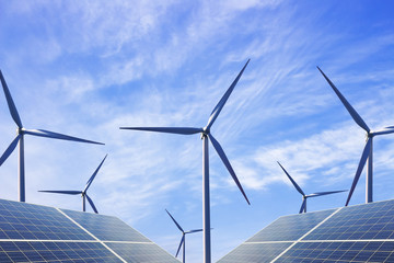 New energy sources such as solar and wind power make the world a better place