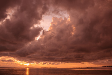 Sunset over the Gulf of Mexico