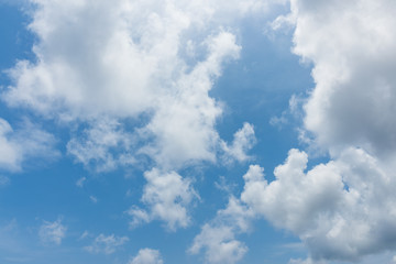 Obraz premium Blue sky and cloud