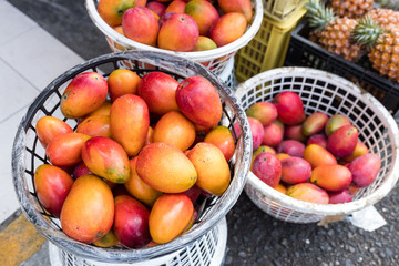 Store selling mango