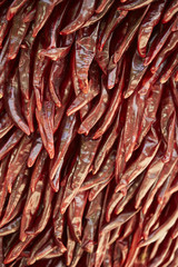 dried red peppers