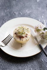 桃のアールグレーマリネ