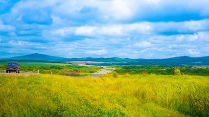panorama of outdoors