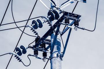 Close-up of Power Transmission Equipment