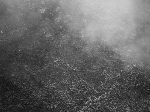 Fog on the stone rock surface texture