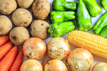 たくさんの野菜