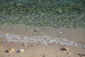 mare di Puglia  con spettacolo di colori 