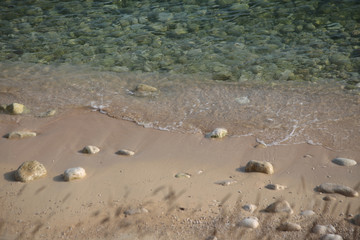 mare di Puglia  con spettacolo di colori 