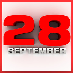 September 28 Native American Day (In California) 
 The fourth Friday in September. 