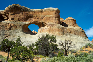 Beautiful Rock Formations in Arches National Park