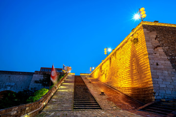 Nanjing ancient city wall traditional architecture