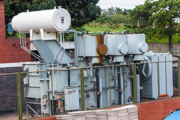 Electricity Power Transformer Outdoors