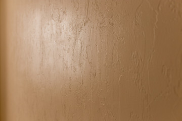 Decorative plaster on the wall as a background