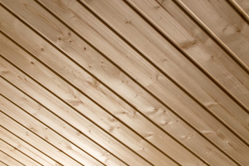 Fototapeta premium New wall of wooden boards as a background