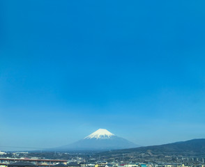 富士山と大空